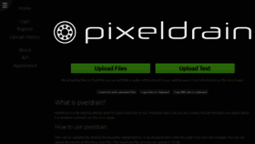 What Pixeldra.in website looked like in 2019 (4 years ago)