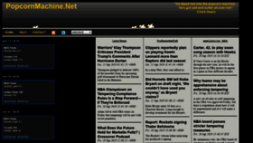 What Popcornmachine.net website looked like in 2019 (4 years ago)