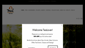 What Pearlfineteas.com website looked like in 2019 (4 years ago)