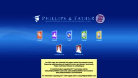 What Phillipsandfather.com website looked like in 2019 (4 years ago)