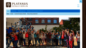 What Platanus-schule.de website looked like in 2019 (4 years ago)
