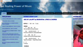 What Psyche-healingpowerofmusic.blogspot.com website looked like in 2019 (4 years ago)