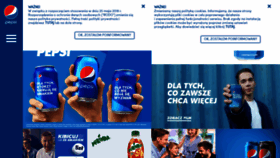 What Pepsi.pl website looked like in 2019 (4 years ago)