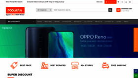 What Poojaratele.com website looked like in 2019 (5 years ago)