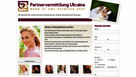 What Partnervermittlung-ukraine.net website looked like in 2019 (4 years ago)