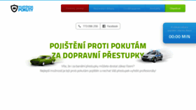 What Pojisteninapokuty.cz website looked like in 2019 (4 years ago)