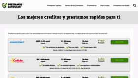 What Prestamosrapidos247.es website looked like in 2019 (4 years ago)