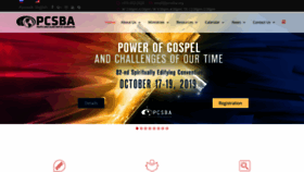 What Pcsba.org website looked like in 2019 (4 years ago)