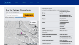 What Packagetrackingpro.com website looked like in 2019 (6 years ago)