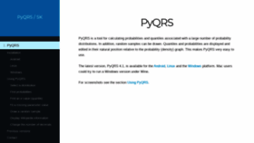 What Pyqrs.eu website looked like in 2019 (4 years ago)