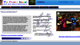 What Phonicsdance.com website looked like in 2019 (4 years ago)