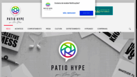 What Patiohype.com.br website looked like in 2019 (4 years ago)