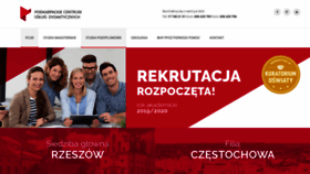 What Pcud.edu.pl website looked like in 2019 (4 years ago)