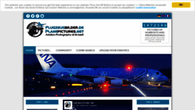 What Planepictures.net website looked like in 2019 (6 years ago)