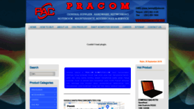 What Pracomkomputer.com website looked like in 2019 (4 years ago)