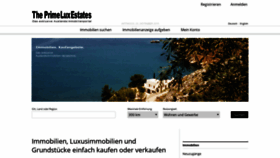What Planetproperty.de website looked like in 2019 (4 years ago)