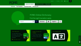 What Pons.eu website looked like in 2019 (4 years ago)