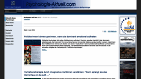 What Psychologie-aktuell.com website looked like in 2019 (4 years ago)