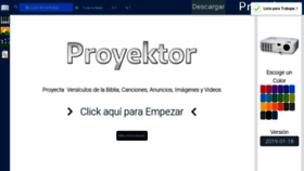 What Proyektor.labiblia.in website looked like in 2019 (4 years ago)