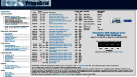 What Primegrid.com website looked like in 2019 (4 years ago)