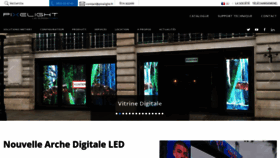 What Pixelight.fr website looked like in 2019 (4 years ago)