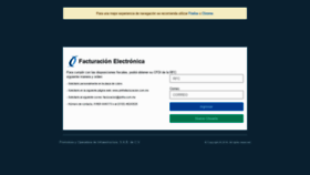 What Pinfrafacturacion.com.mx website looked like in 2019 (4 years ago)