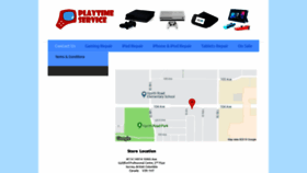 What Playtimeservice.com website looked like in 2019 (6 years ago)