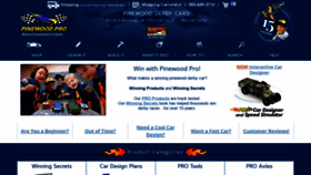 What Pinewoodpro.com website looked like in 2019 (4 years ago)
