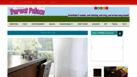 What Parentpalace.com website looked like in 2019 (4 years ago)