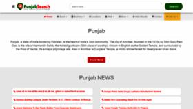 What Punjabsearch.in website looked like in 2019 (4 years ago)