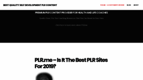 What Plrme.com website looked like in 2019 (4 years ago)