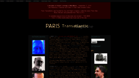 What Paristransatlantic.com website looked like in 2019 (4 years ago)