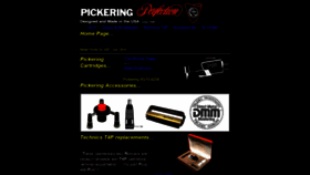 What Pickeringuk.com website looked like in 2019 (4 years ago)