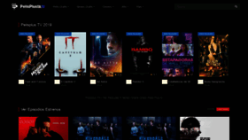 What Pelisplusto.tv website looked like in 2019 (5 years ago)