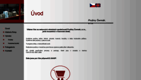 What Pruzinycermak.cz website looked like in 2019 (4 years ago)