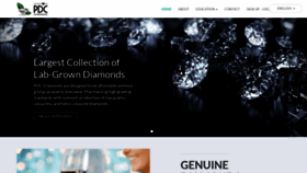 What Pdcdiamonds.com website looked like in 2019 (4 years ago)