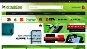What Ptmobil.cz website looked like in 2019 (4 years ago)