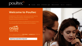 What Poultec.co.uk website looked like in 2019 (4 years ago)