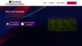 What Pes20mobile.club website looked like in 2019 (4 years ago)