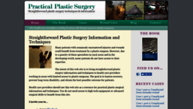 What Practicalplasticsurgery.org website looked like in 2019 (4 years ago)