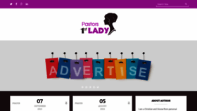 What Pastors1stlady.co.uk website looked like in 2019 (4 years ago)