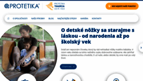 What Protetika.sk website looked like in 2019 (4 years ago)