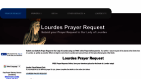 What Prayerrequest.eu website looked like in 2019 (4 years ago)