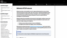 What Protocol.bidswitch.com website looked like in 2019 (4 years ago)