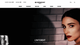What Parfumsgivenchy.com website looked like in 2019 (4 years ago)