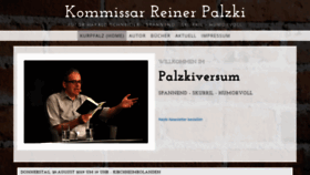 What Palzki.de website looked like in 2019 (4 years ago)