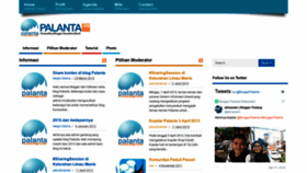 What Palanta.org website looked like in 2019 (4 years ago)