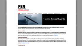 What Pensite.org website looked like in 2019 (4 years ago)