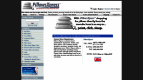 What Pillowsxpress.com website looked like in 2019 (4 years ago)