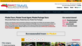 What Phuketthailand-travel.com website looked like in 2019 (4 years ago)